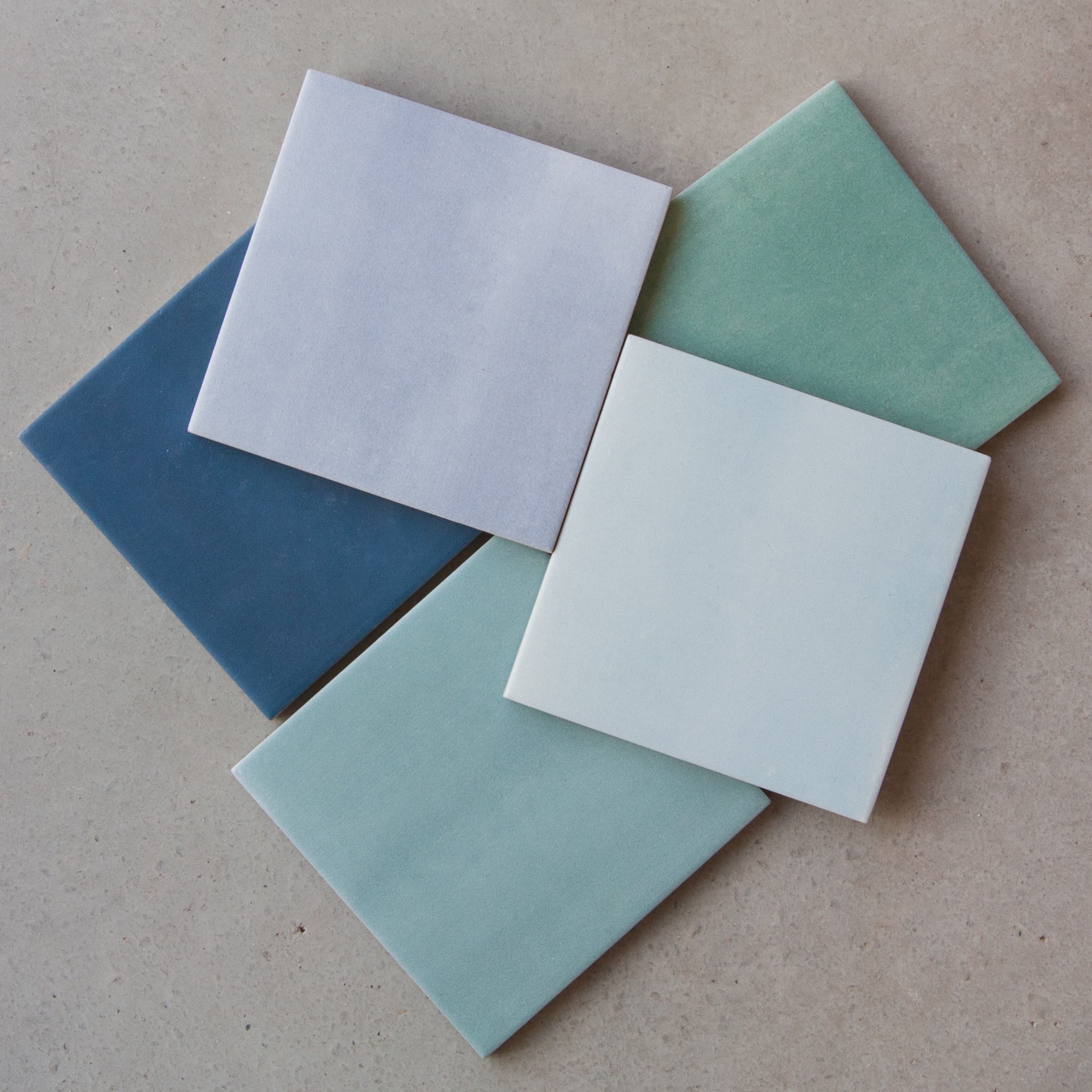 Design Matte Shades in Acqua, Blu, Celeste, Glicine and Latte