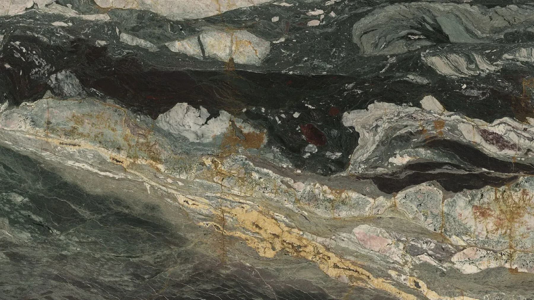 Quattro Stagione, Slab, Rectangle, SLAB, Polished