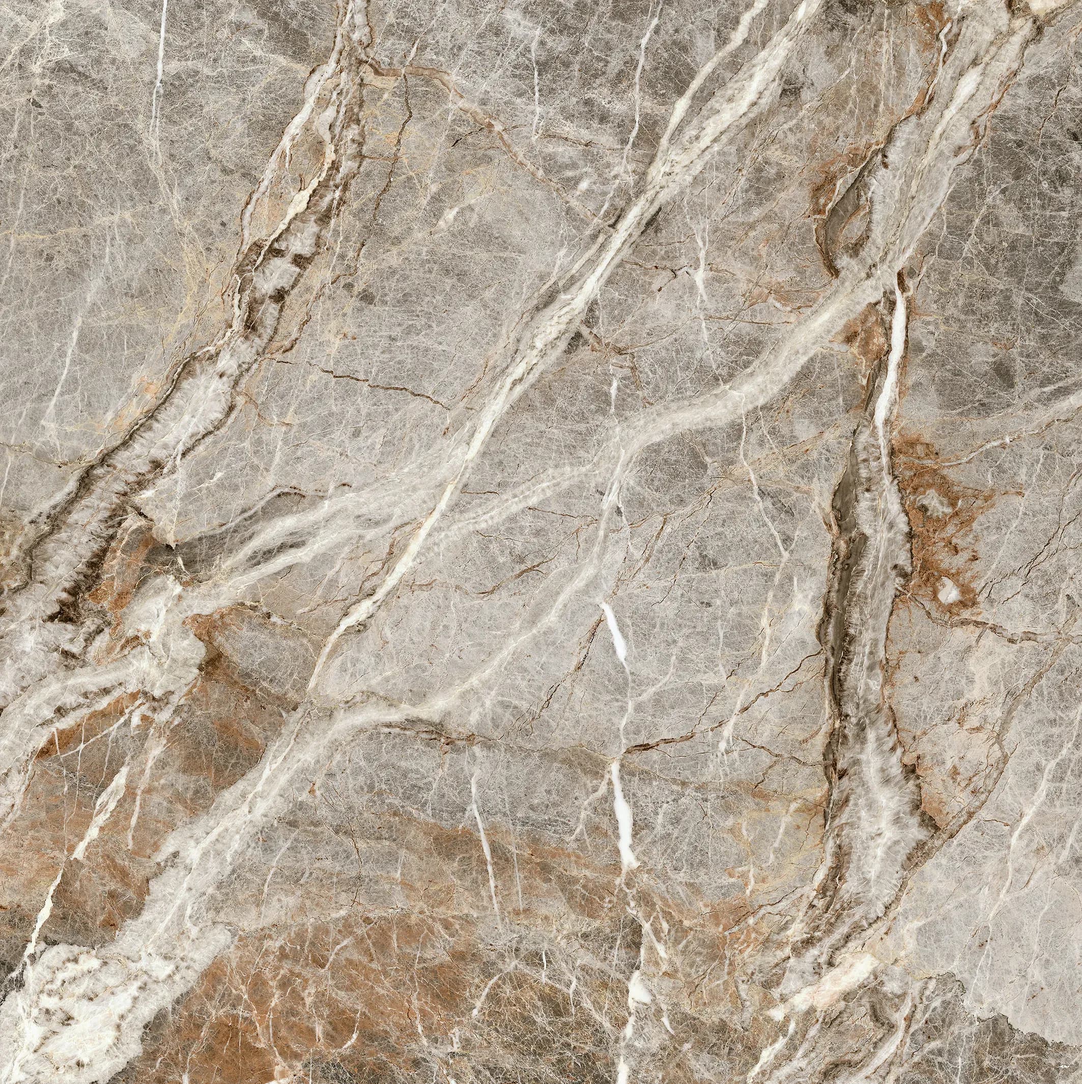Mountain Peak, Slab, Square, 48×48, Glossy