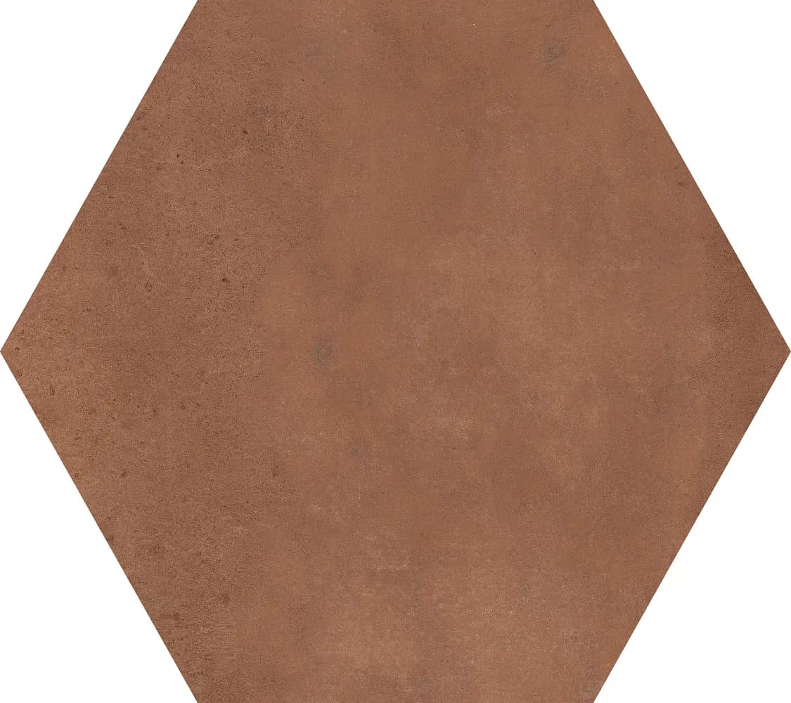 Mattone, Field tile, Hexagon, 9×8, Natural
