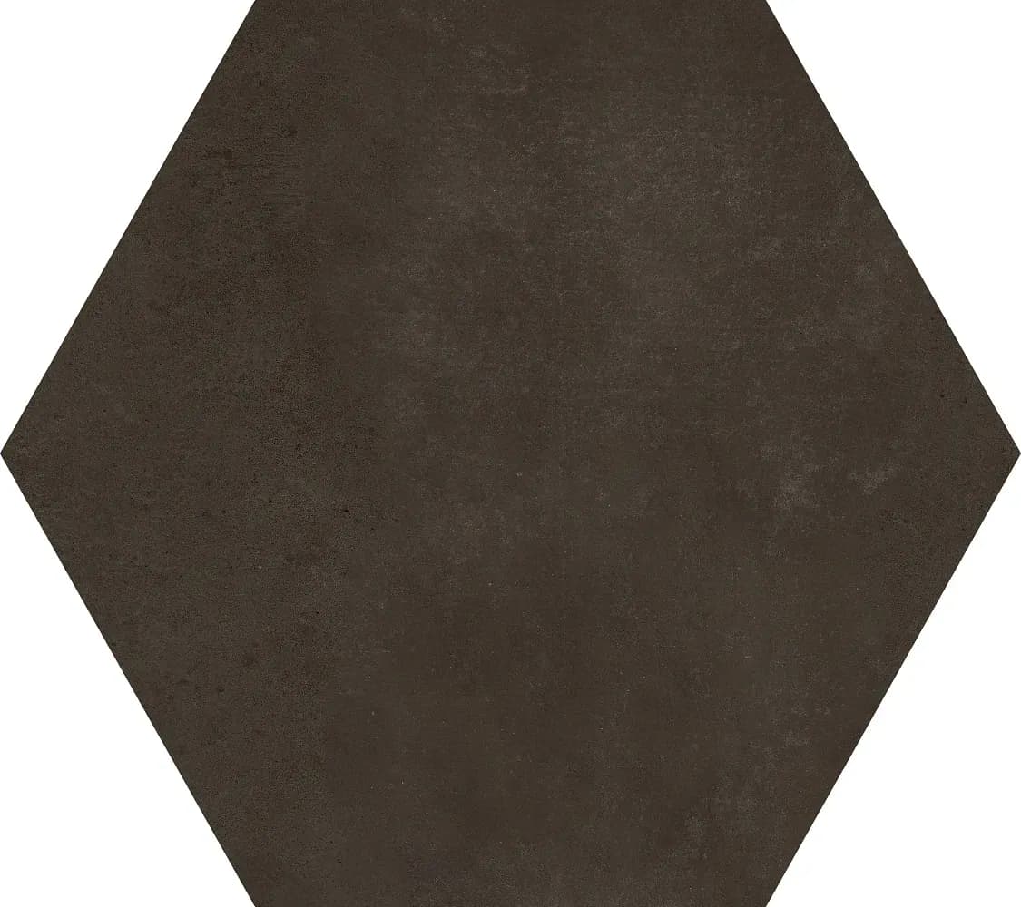 Carbone, Field tile, Hexagon, 9×8, Natural