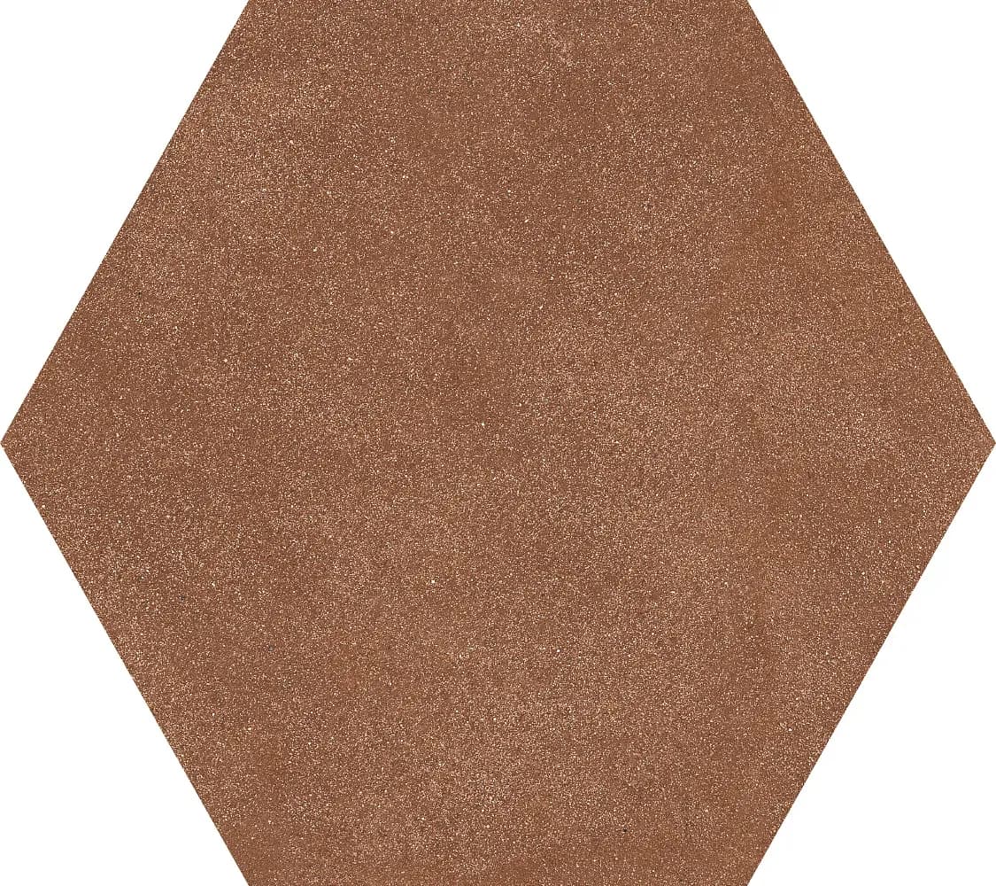 Grana Mattone, Field tile, Hexagon, 9×8, Anti-slip/GRIP