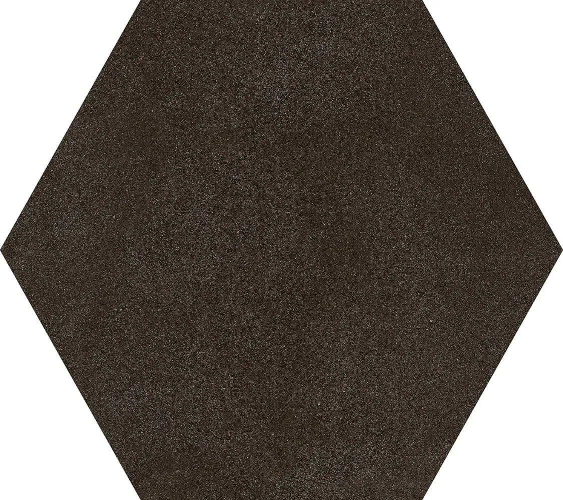 Grana Carbone, Field tile, Hexagon, 9×8, Anti-slip/GRIP