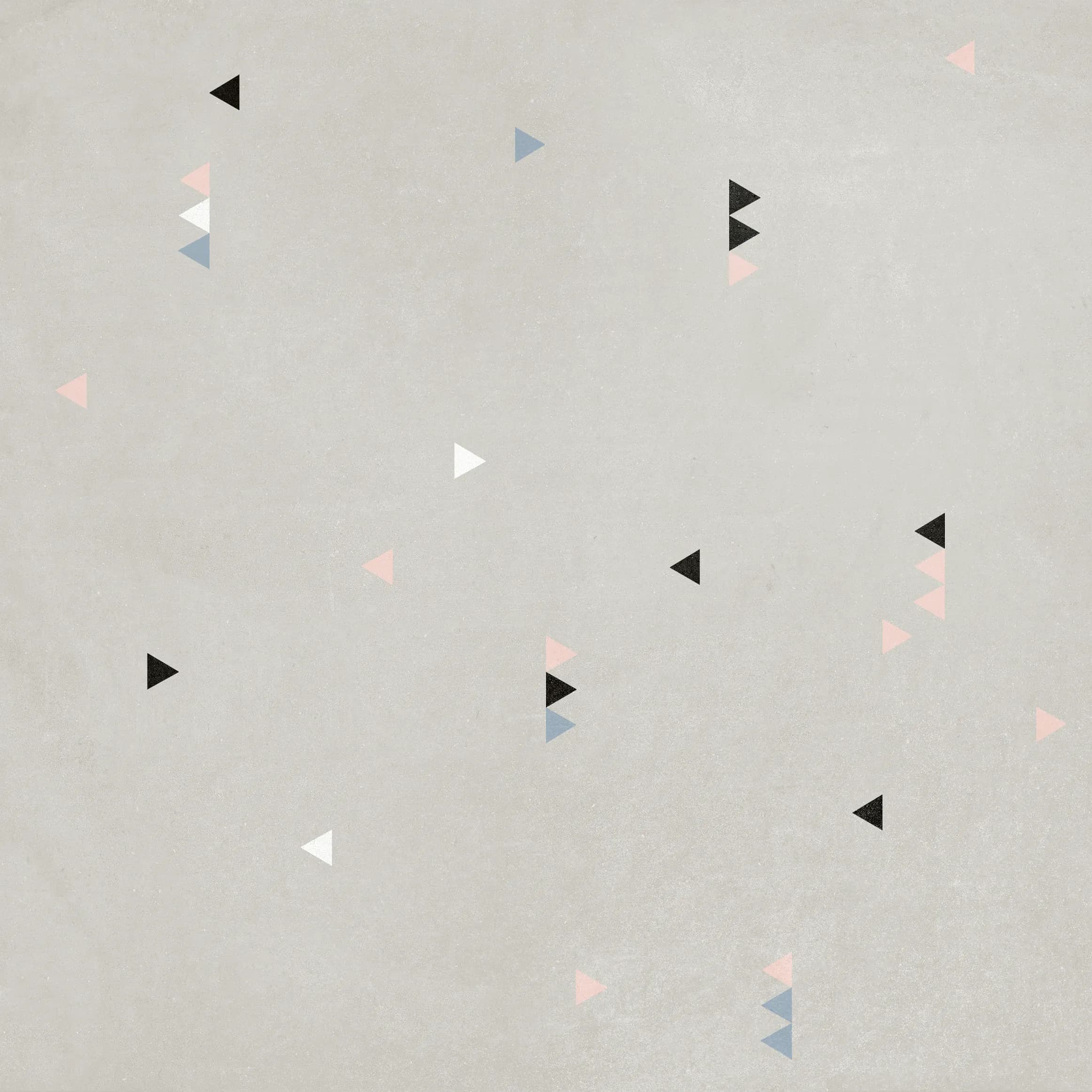 Triangles, Field tile, Square, 6×6, Matte