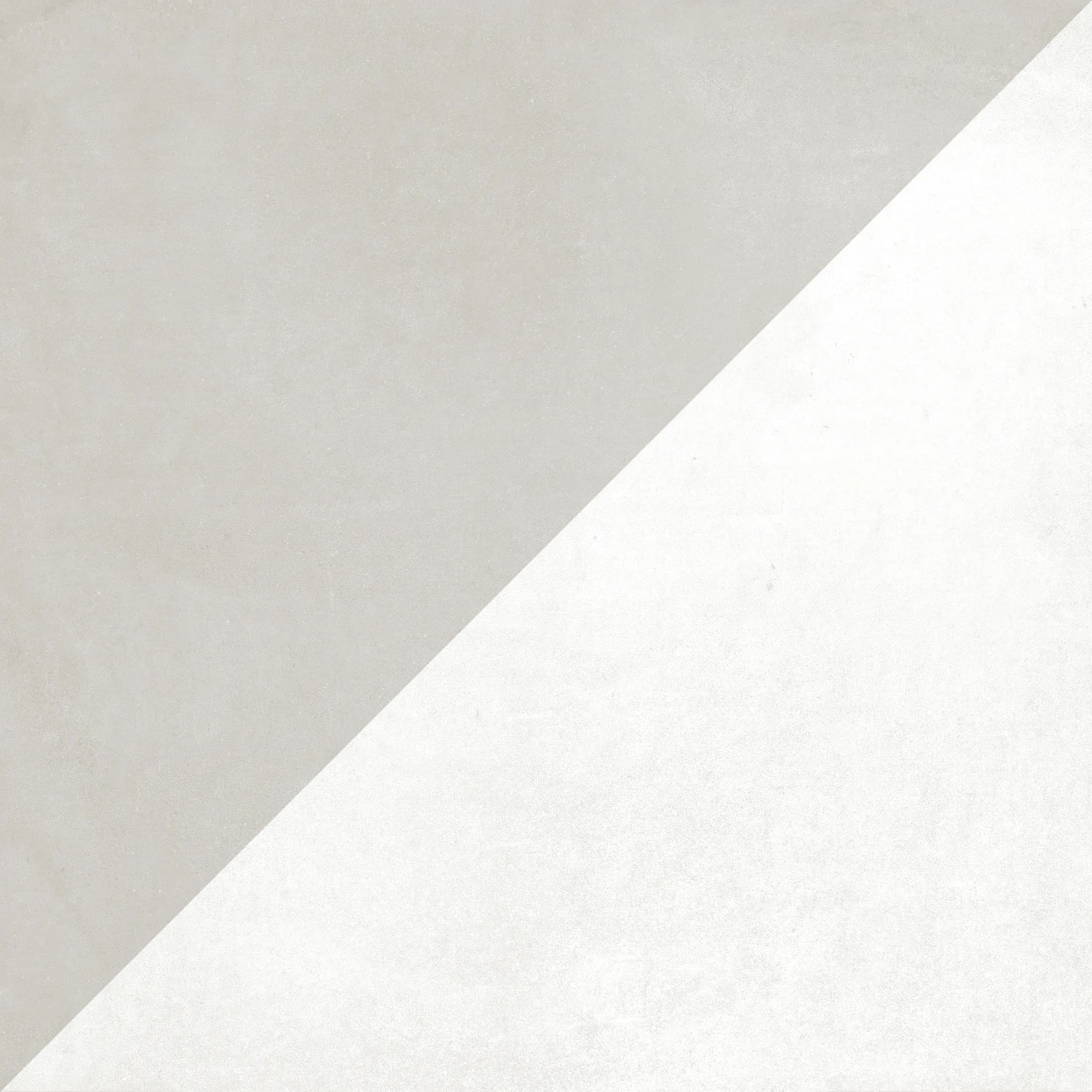 Half White, Field tile, Square, 6×6, Matte