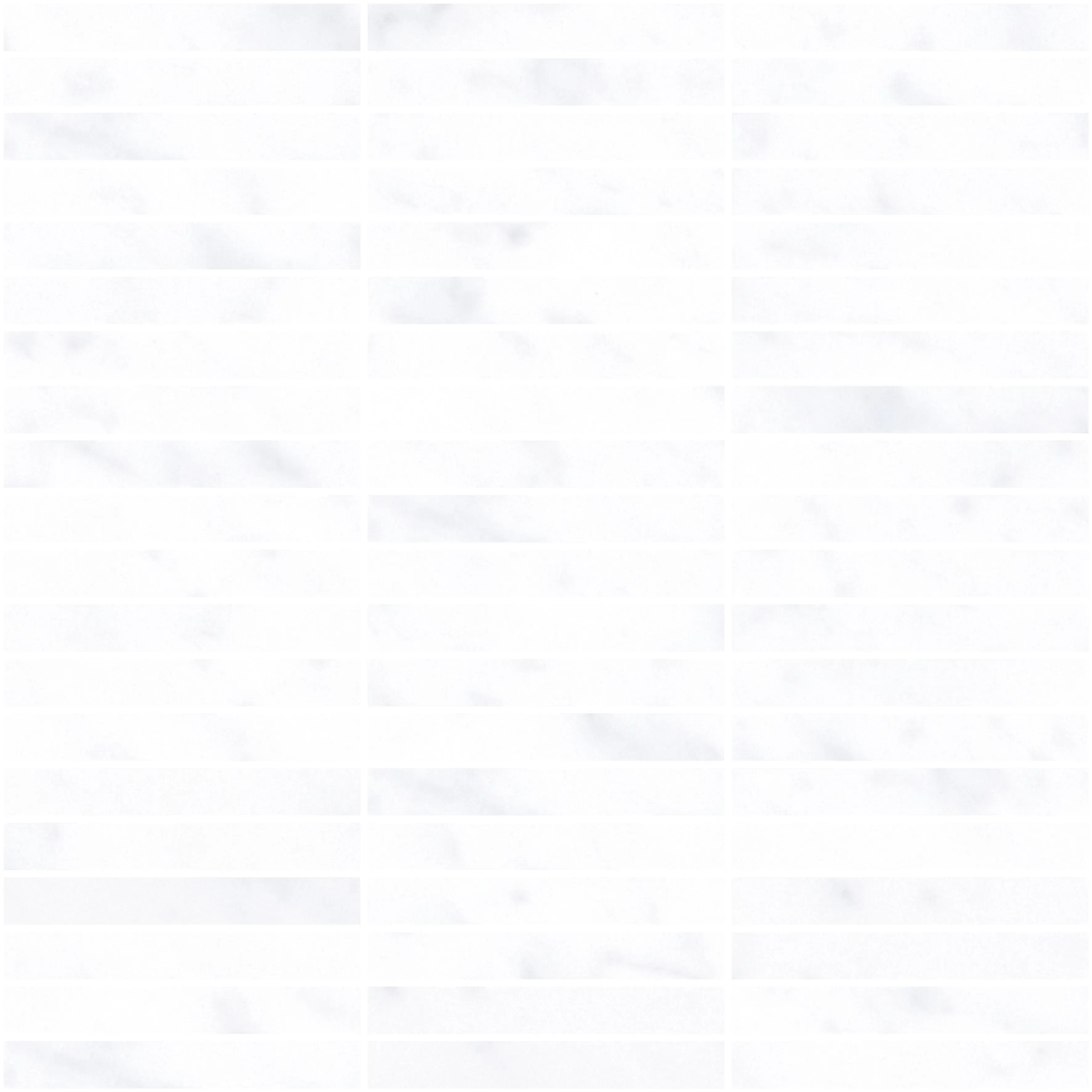 Carrara, Mosaic, Rectangle, 1x4 Mosaic, 12×12, Silk