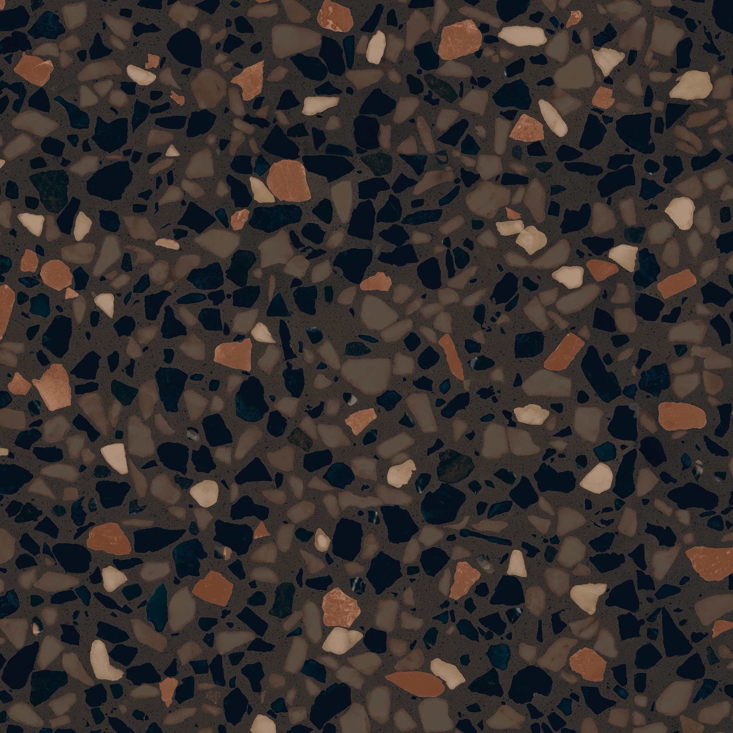 Cacao, Field tile, Square, 12×12, Matte