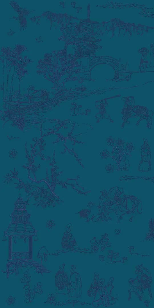 Silkroad Navy, Decor, Rectangle, 24×48, 3D Soft Touch