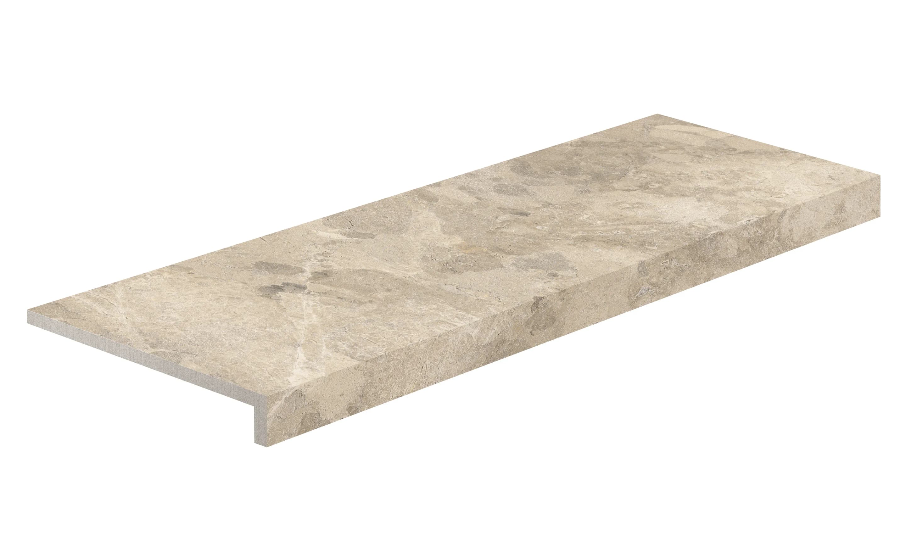Dove grey, Accessories, Rectangle, Stair Tread, 13×48, Natural