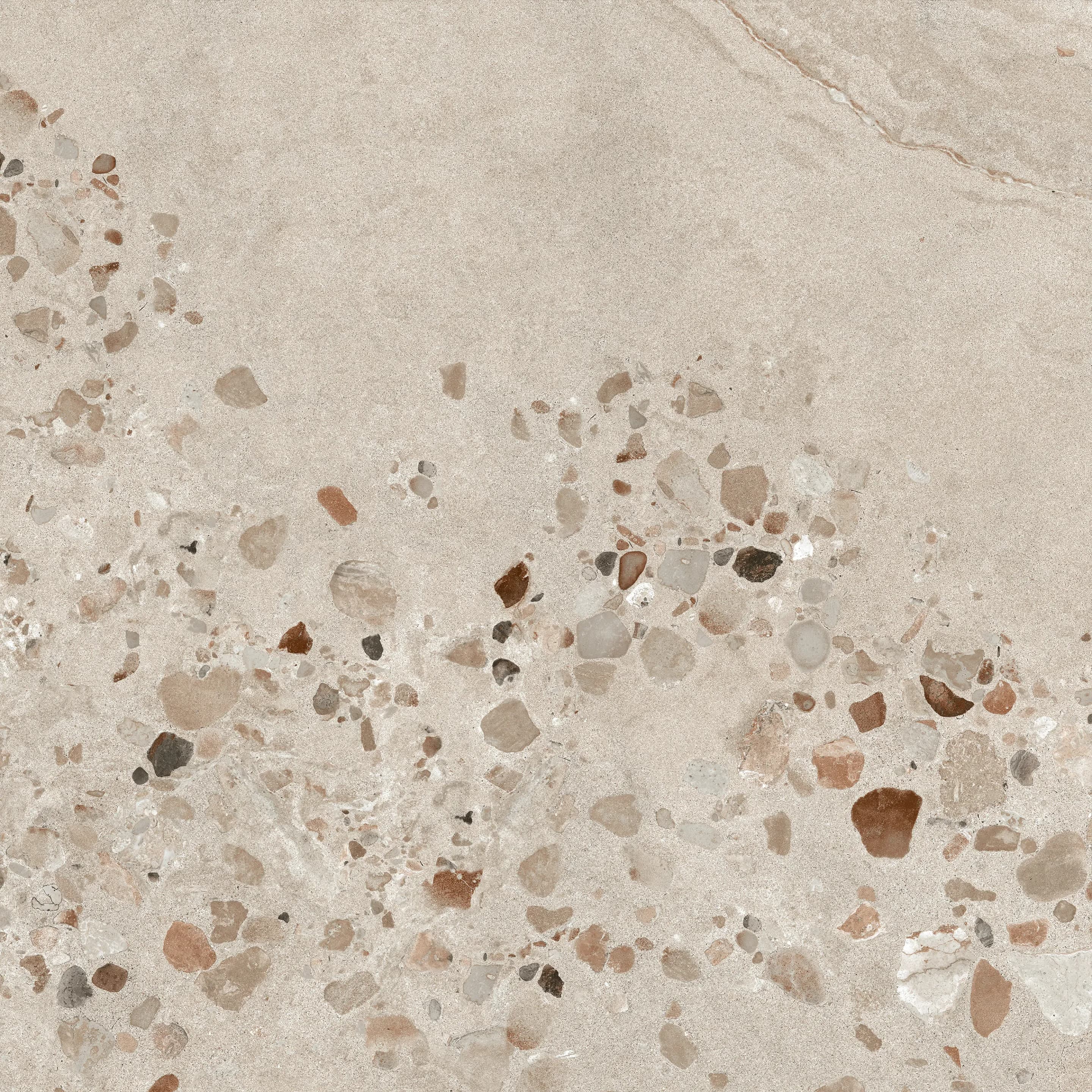 Grigio, Field tile, Square, 24×24, Natural