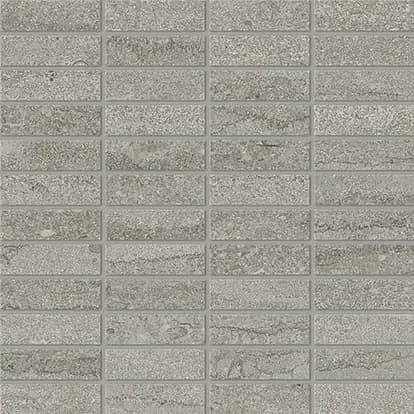 Veincut Fossil, Mosaic, Rectangle, 1x3 Mosaic, 12×12, Matte