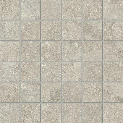 Crosscut Mist, Mosaic, Square, 2x2 Mosaic, 12×12, Matte