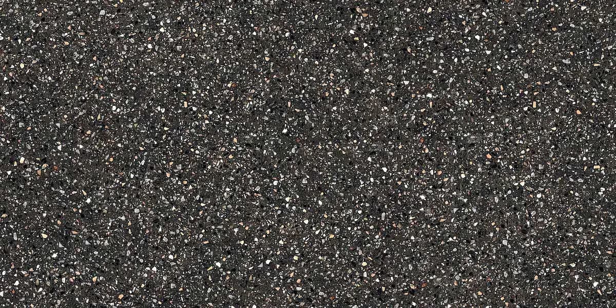 Black, Field tile, Rectangle, 12×24, Semi-Polished