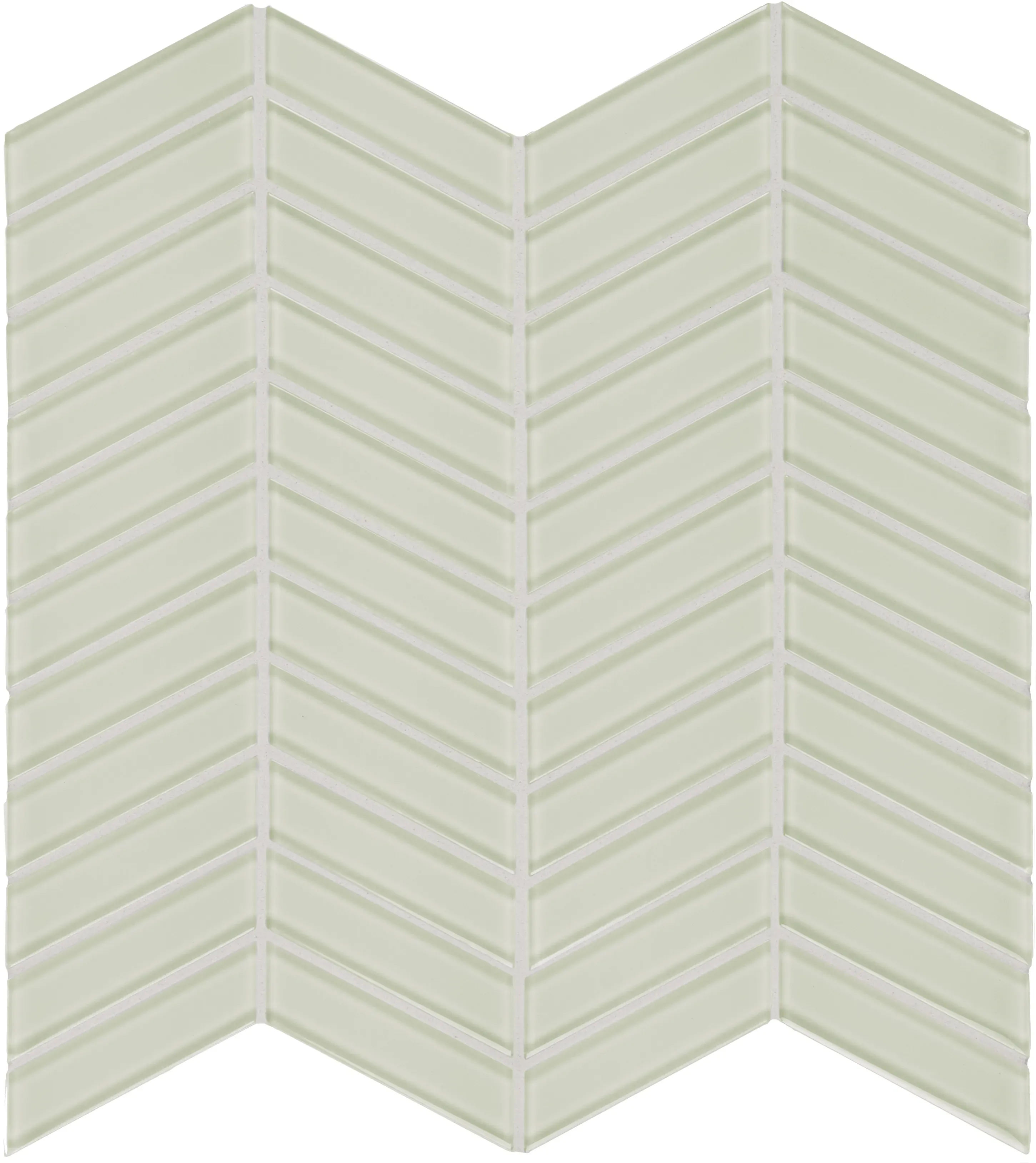 Sand, Mosaic, Square, Chevron Mosaic, 11.73×11.73, Glossy