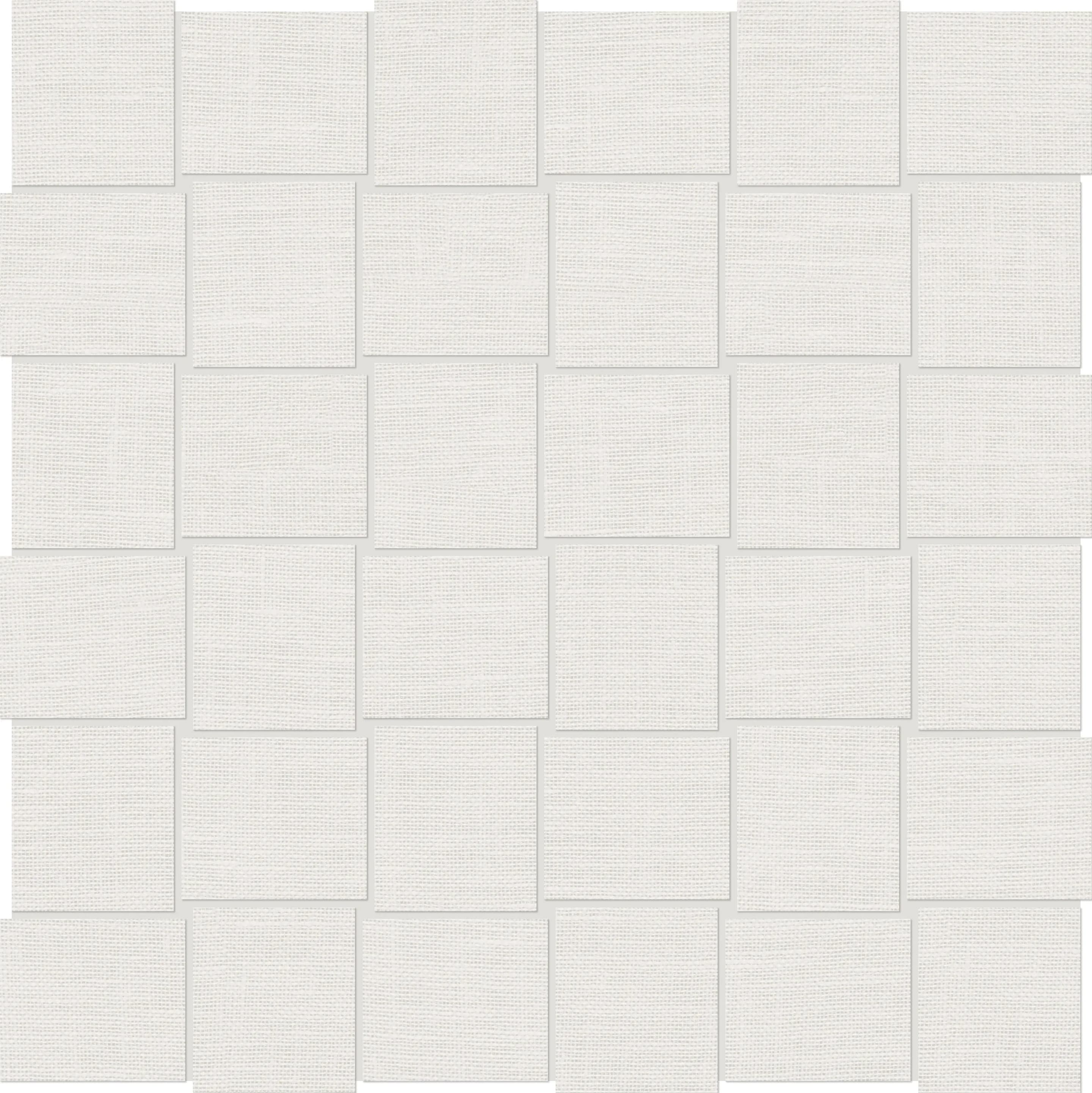 Ivory, Mosaic, Square, Basketweave Mosaic, 12×12, Honed