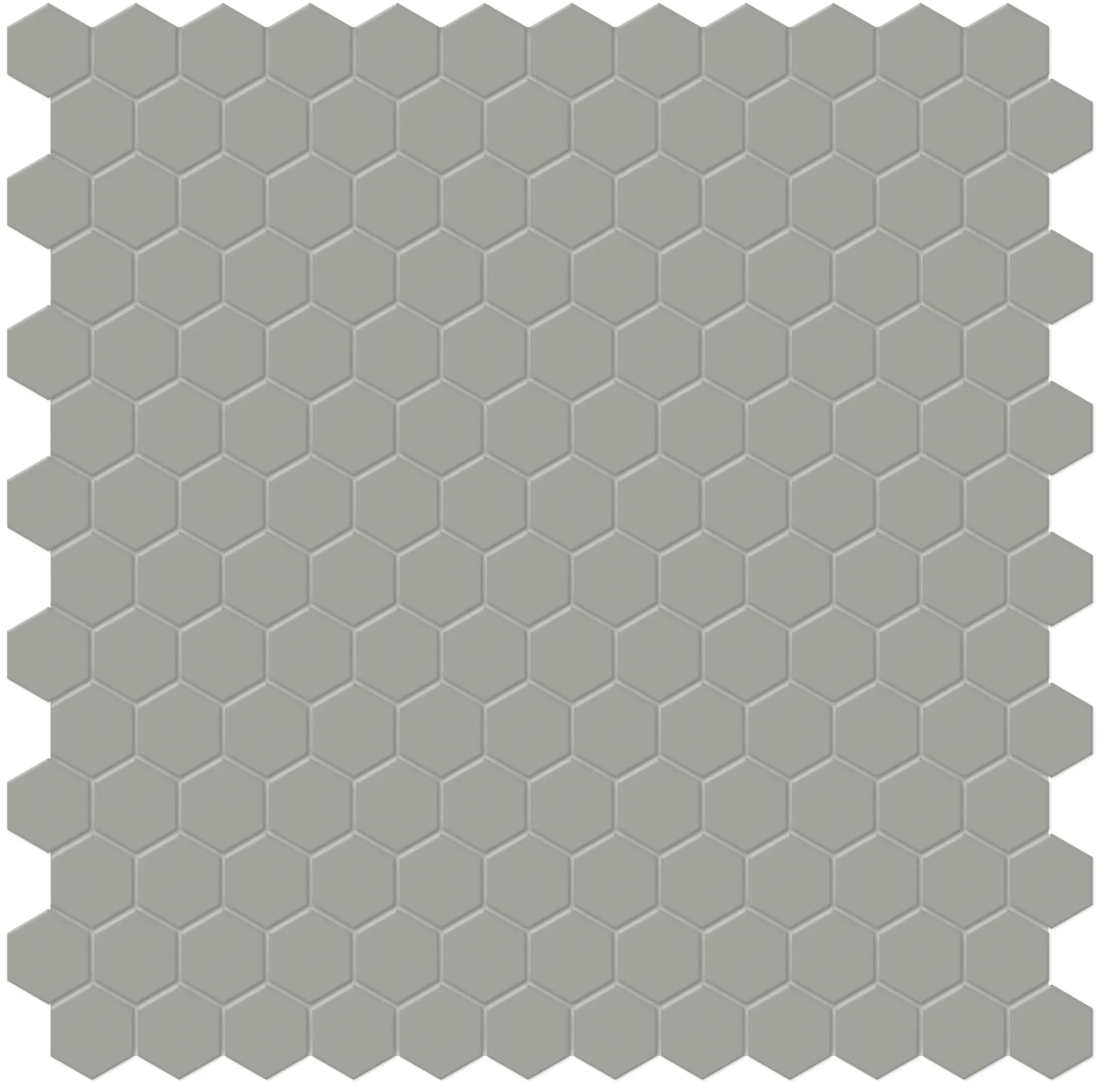 Taupe, Mosaic, Hexagon, Hexagon Mosaic, 12×12, Matte