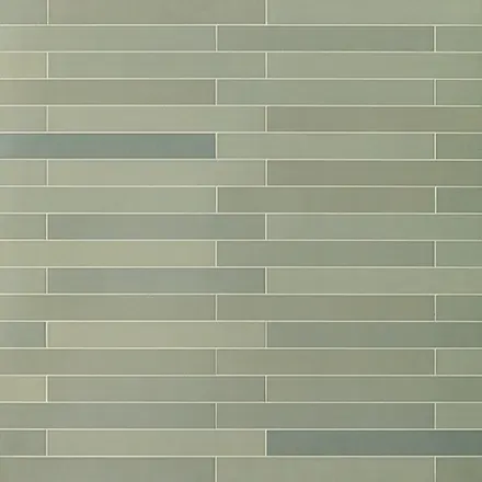 Green, Field tile, Rectangle, 2×18, Matte