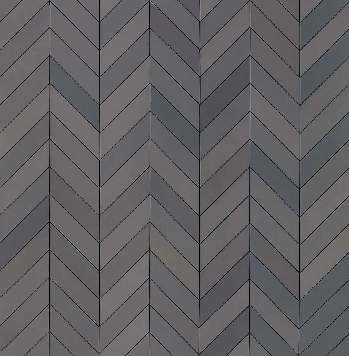 Lead, Decor, Chevron, Chevron, 2×16, Matte