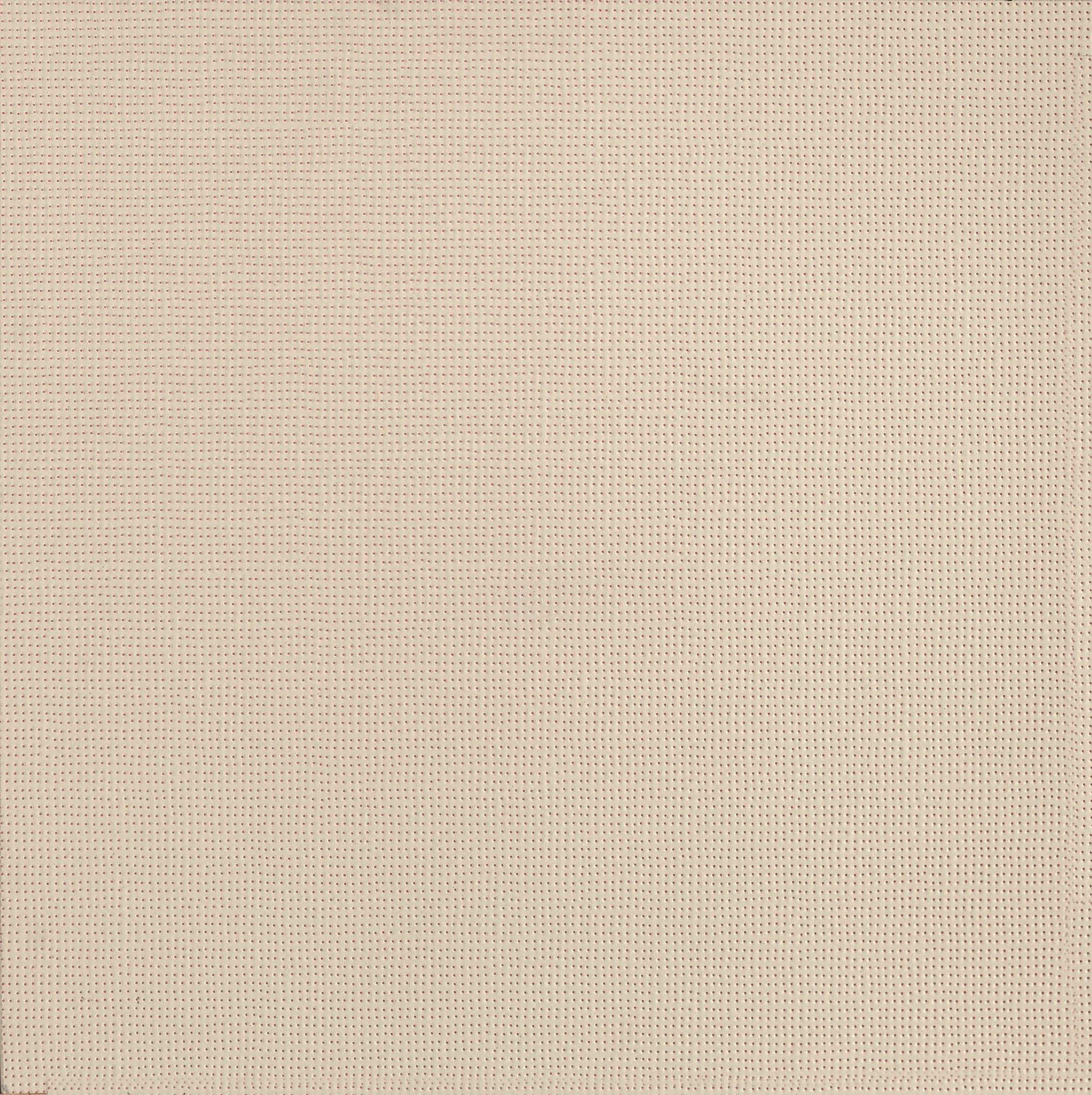 Red Dots Blanc, Field tile, Square, 24×24, Matte