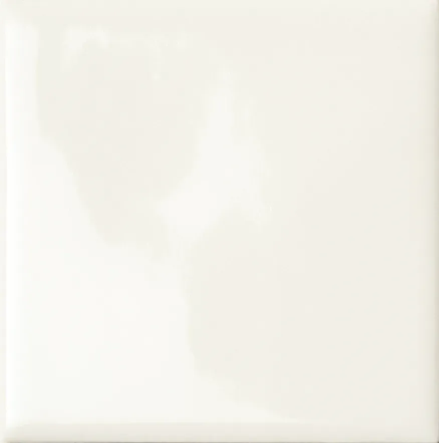 White, Field tile, Rectangle, 3×6, Glossy