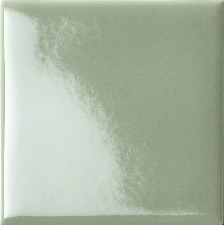 Light Green, Field tile, Rectangle, 3×6, Glossy