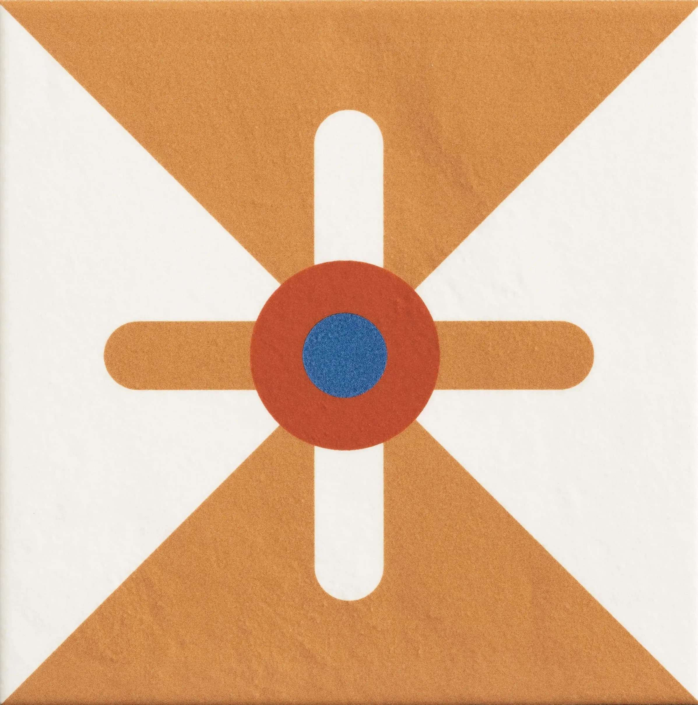 Spring Terracotta, Field tile, Square, 8×8, Glossy