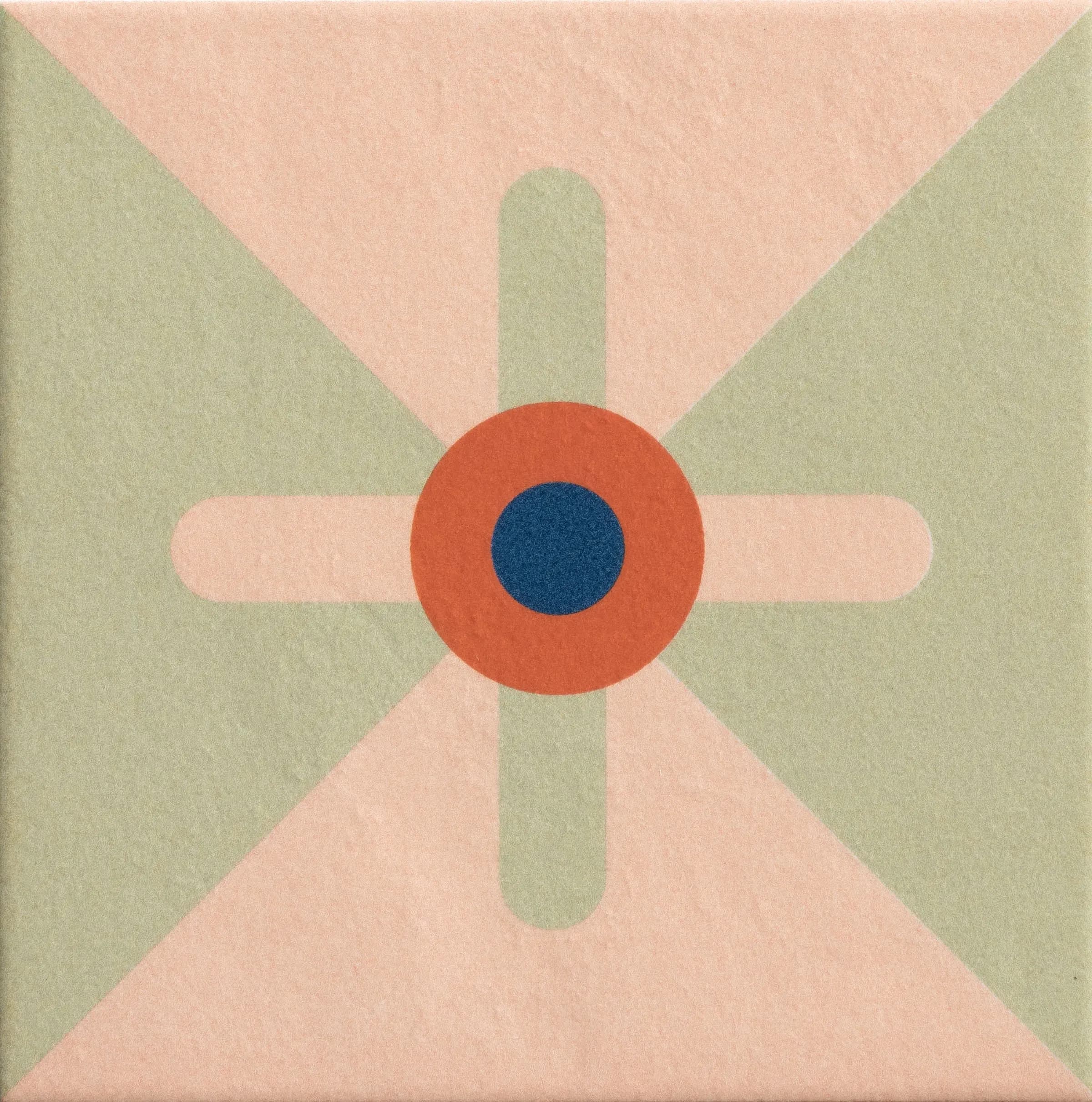 Spring Pink, Field tile, Square, 8×8, Glossy