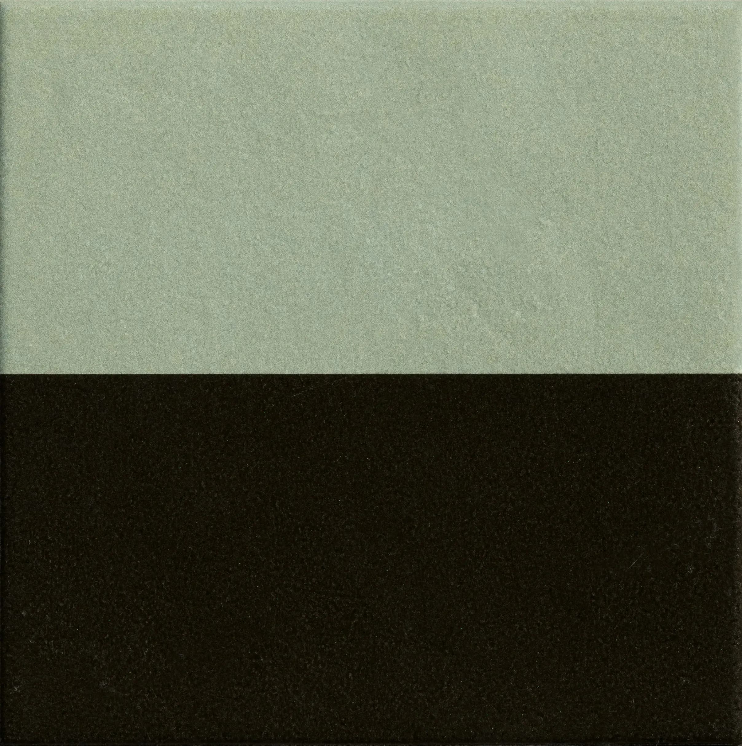 Black Green, Field tile, Square, 8×8, Glossy