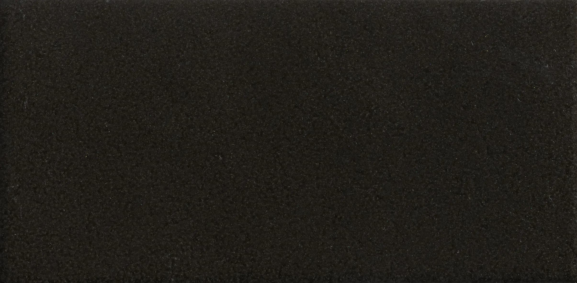 Marghe Half Black, Field tile, Rectangle, 4×8, Glossy