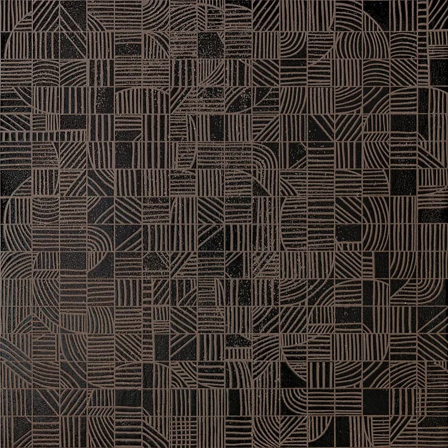 Segno Nero, Field tile, Rectangle, 6×24, Glossy