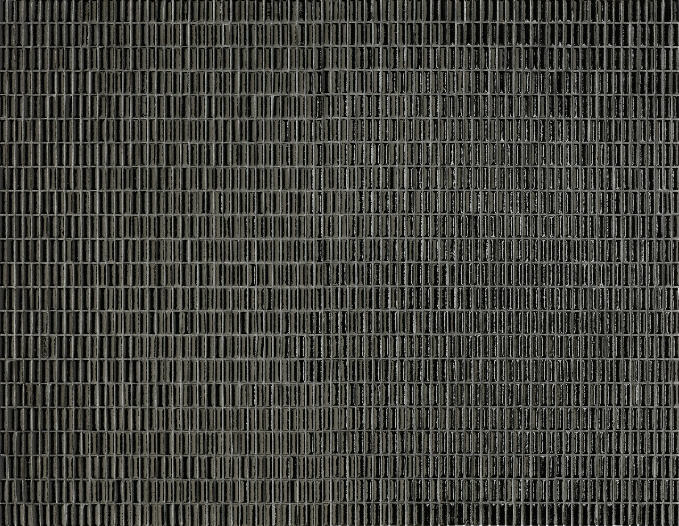Nero Rock, Mosaic, Square, Rock, 12×12, Glossy