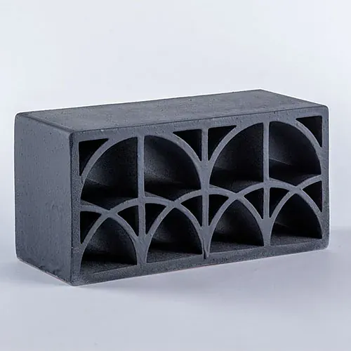 Blue Velvet Loop, Decor, Rectangle, Loop, 4×4×9, Matte