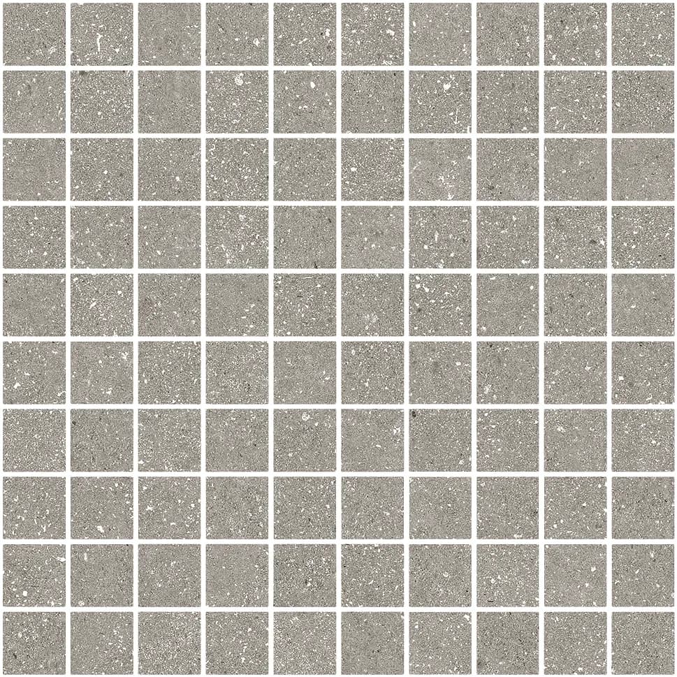Zinc, Mosaic, Square, 1x1 Mosaic, 12×12, Matte