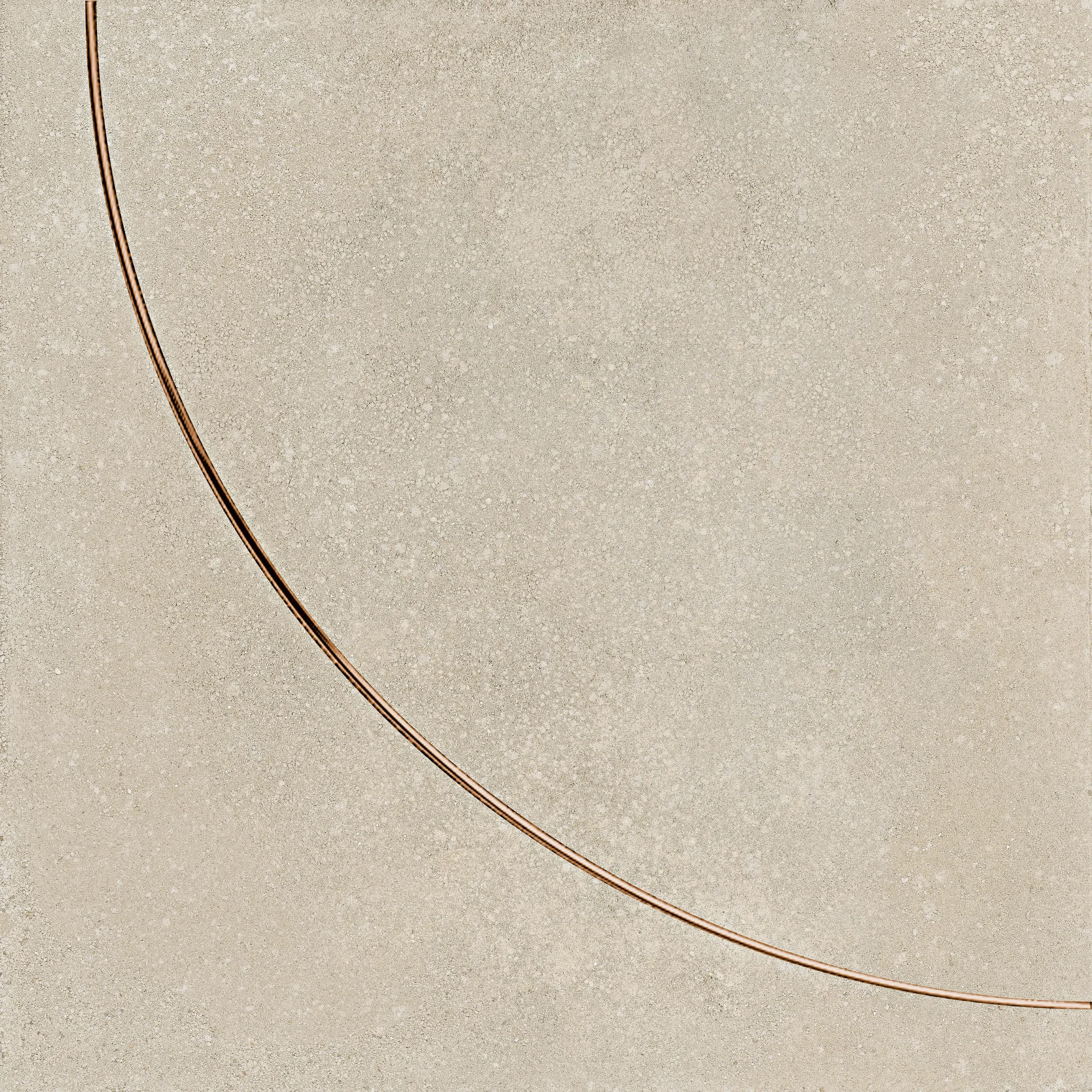 Sabbia, Decor, Square, Arco Rame, 24×24, Natural