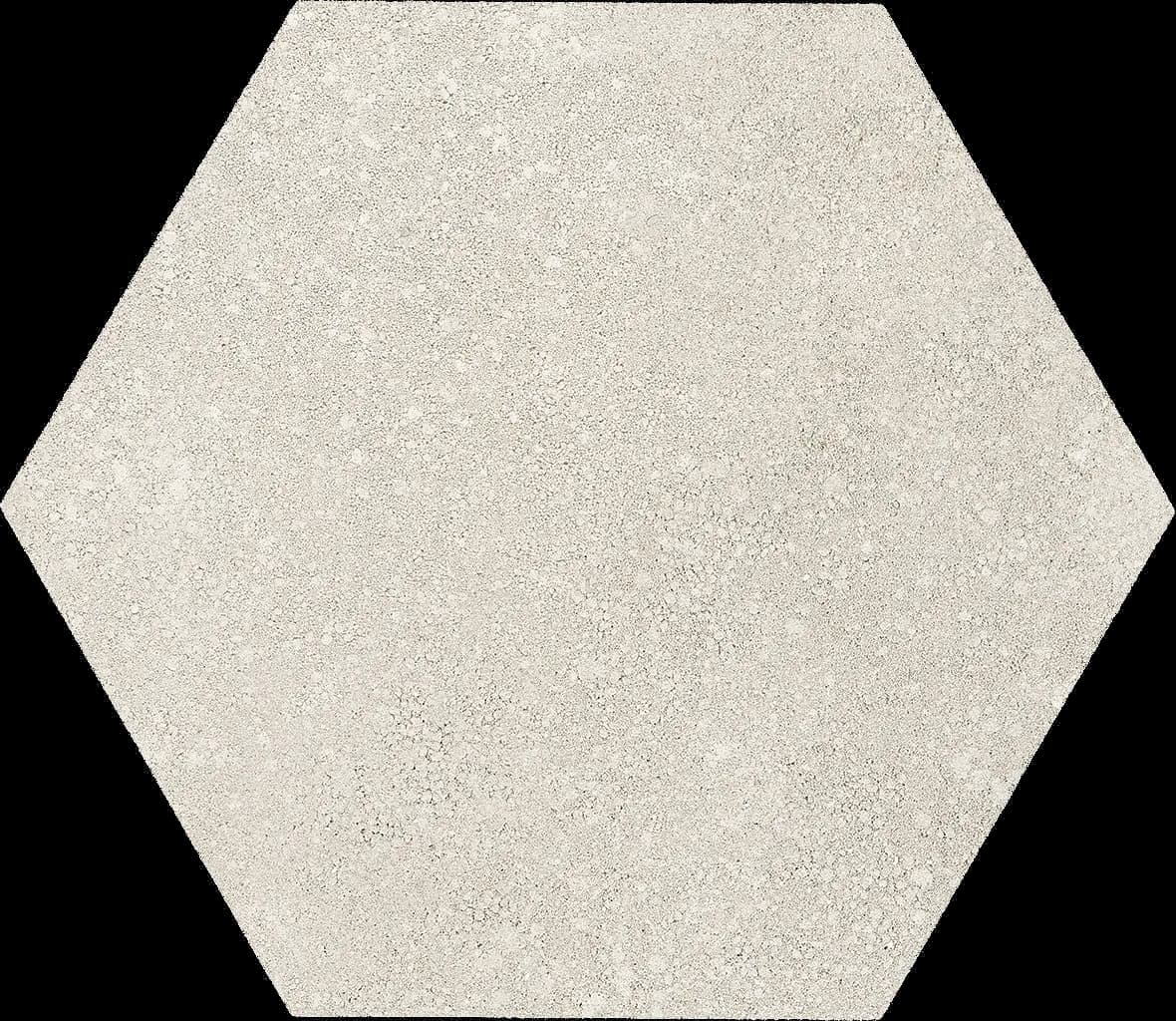 Gesso, Field tile, Hexagon, 7.5×8.6, Natural