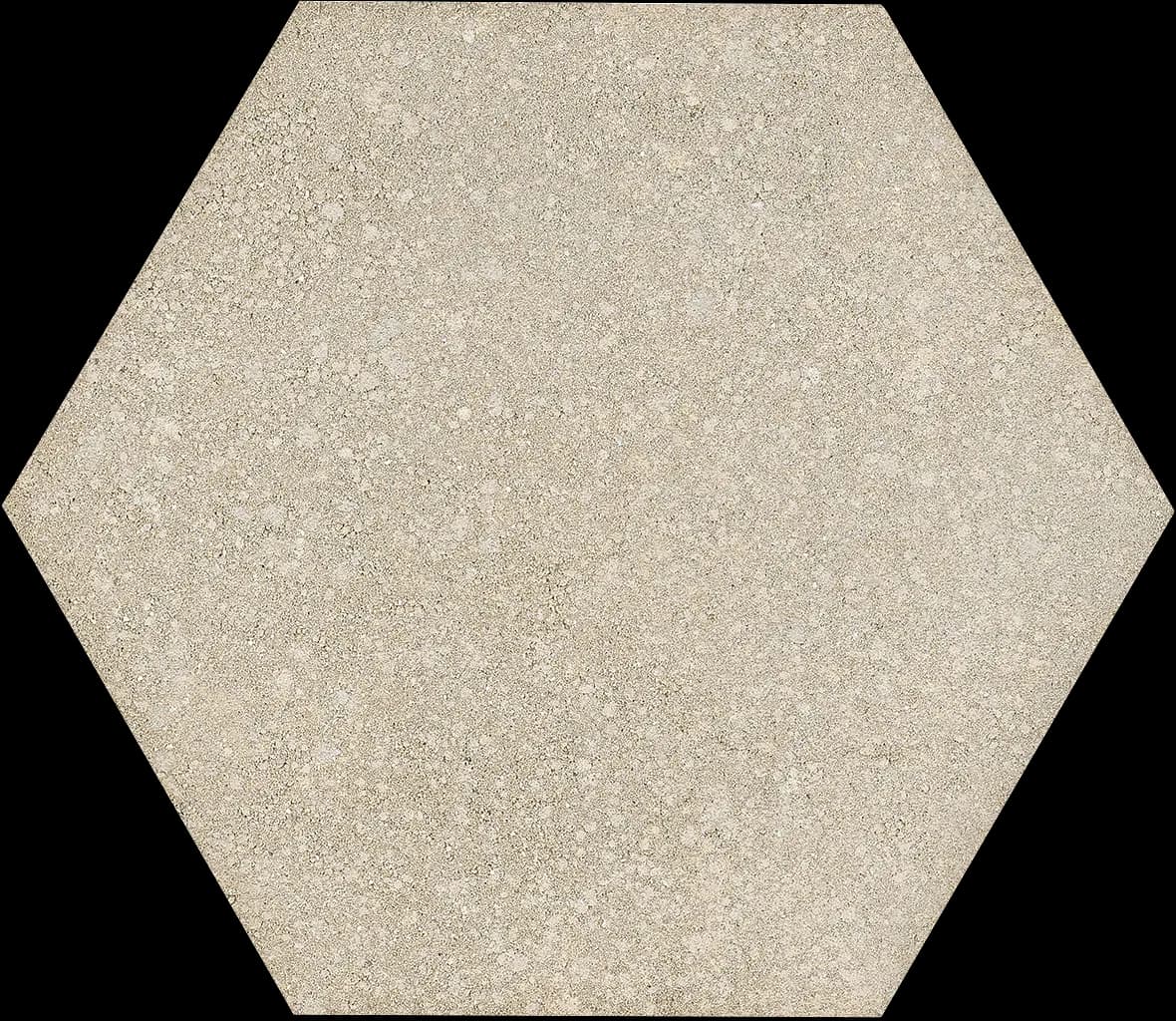 Sabbia, Field tile, Hexagon, 7.5×8.6, Natural
