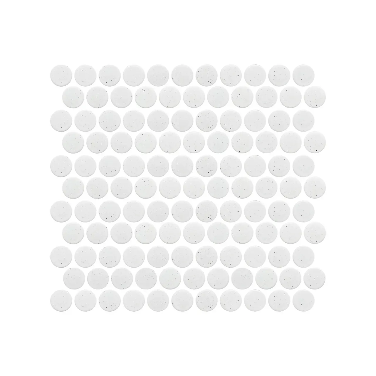 Elrod, Mosaic, Pennyround, Discs 1.25 Mosaic, 12×13, Matte