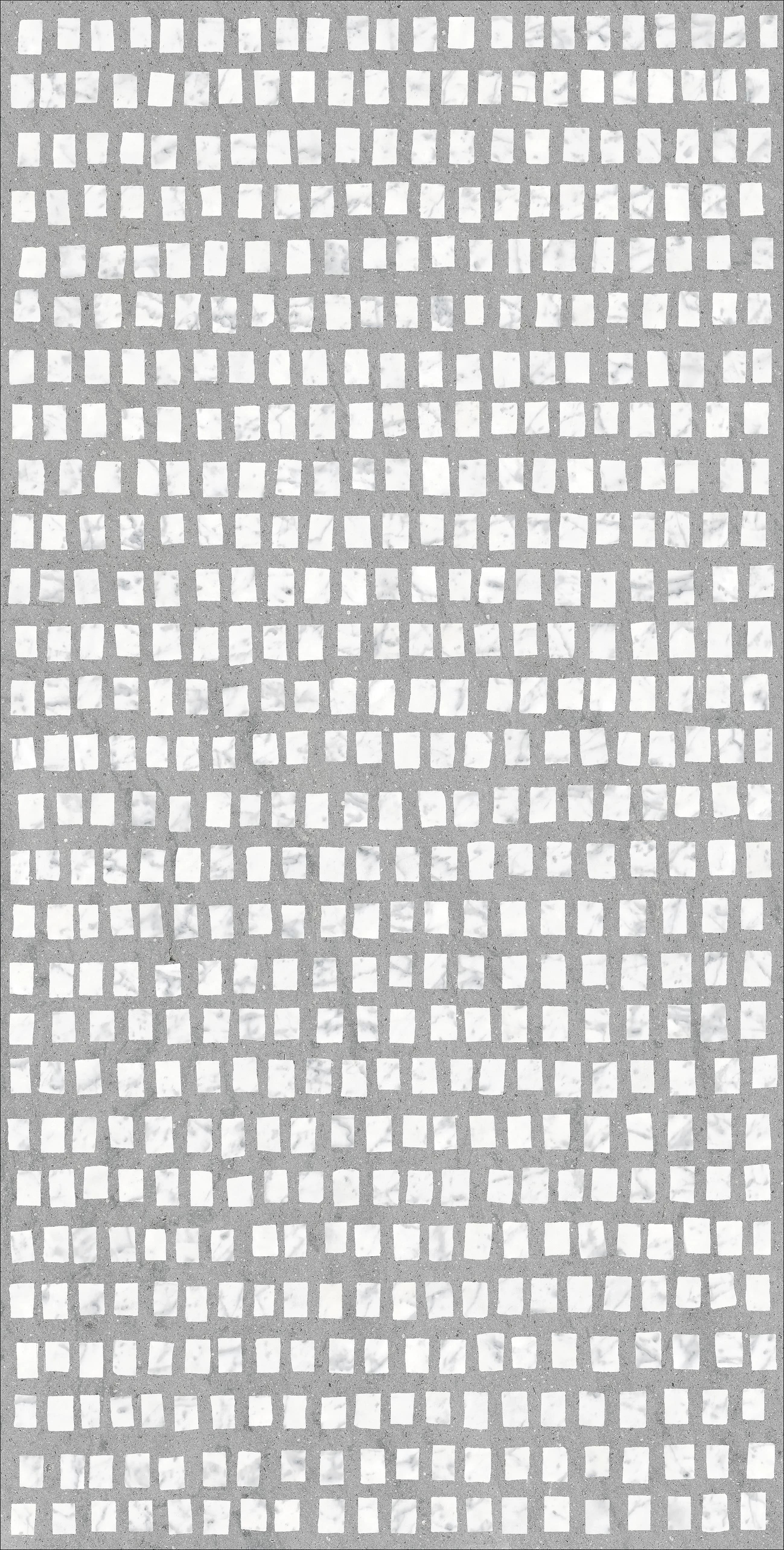 Bianco Gioia, Decor, Rectangle, Terrazzo, 30×60, Polished