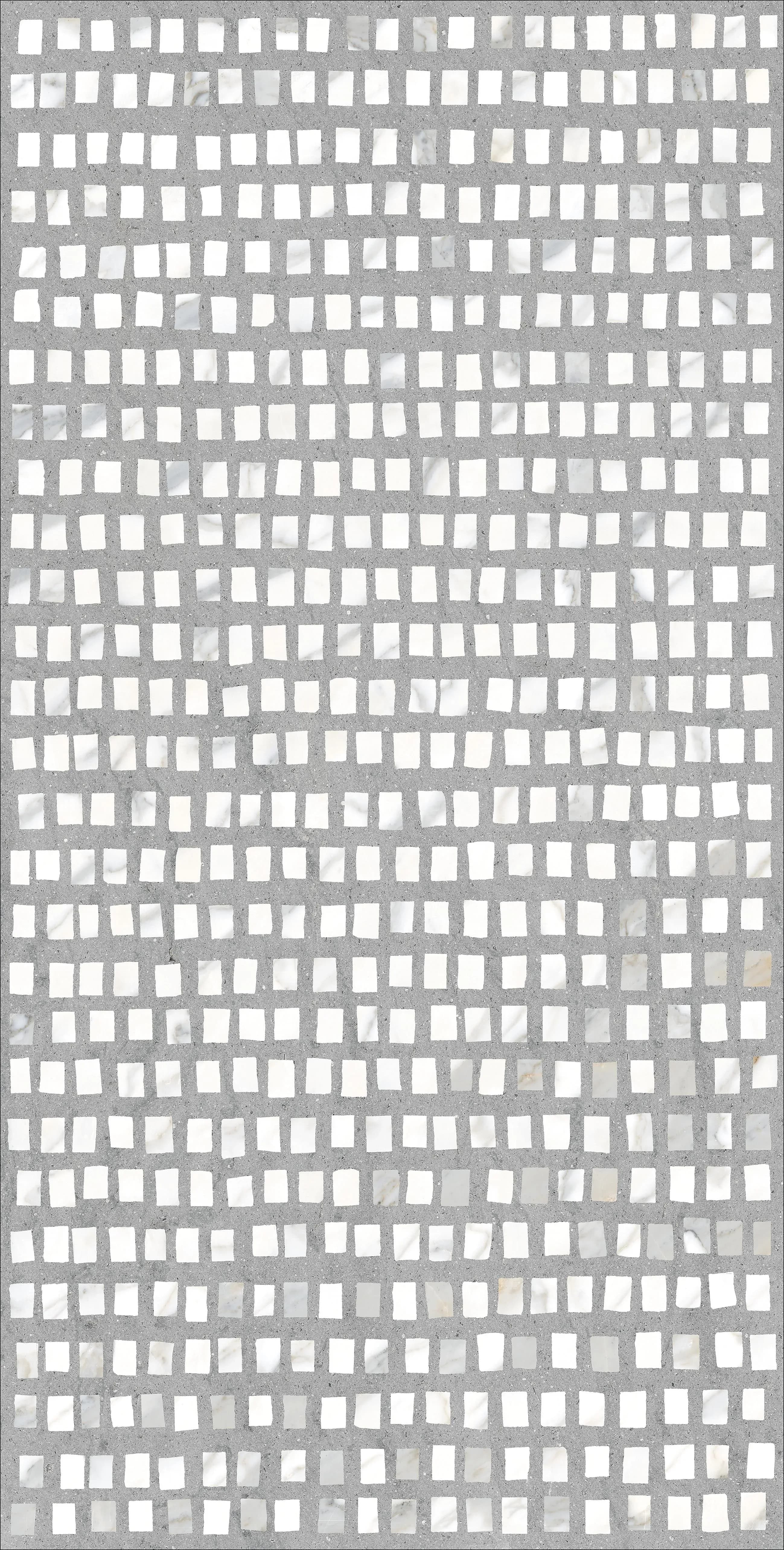 Bianco Calacatta, Decor, Rectangle, Terrazzo, 30×60, Polished