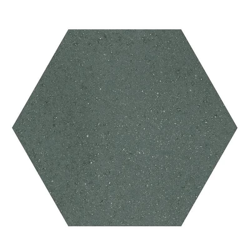 Verde Abete, Field tile, Hexagon, 6×7, Tumbled