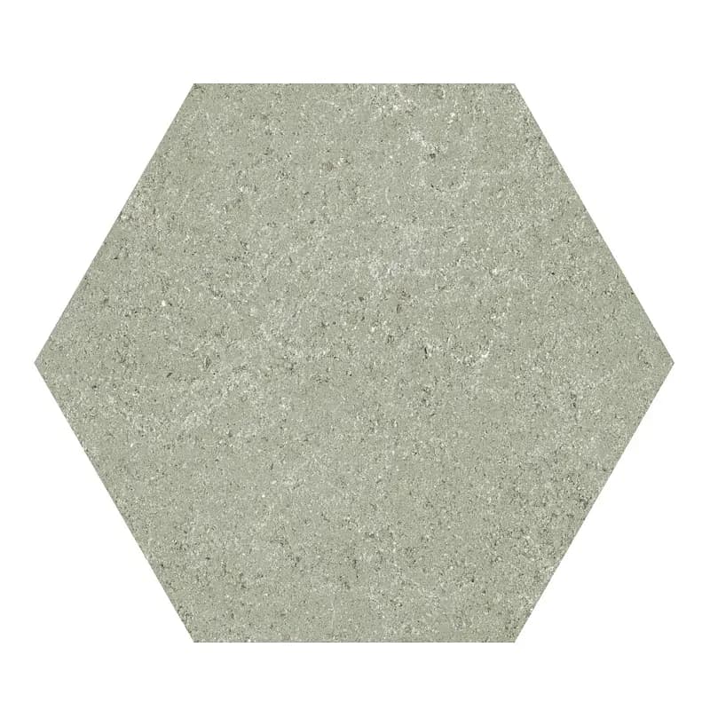 Verde Salvia, Field tile, Hexagon, 6×7, Natural