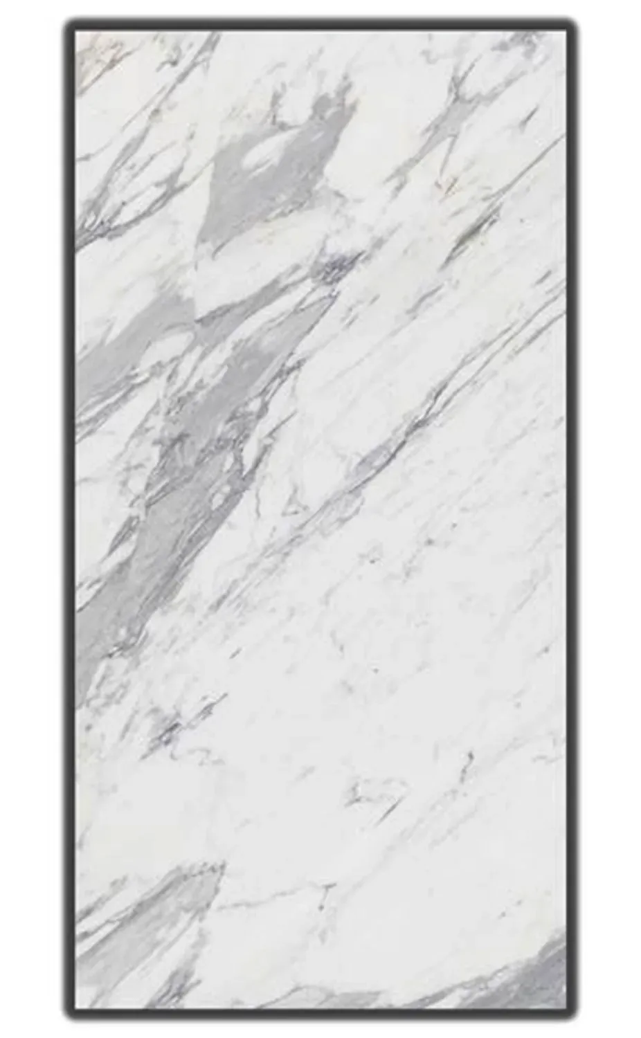 Bianco Calacatta, Layerstone, Rectangle, 24×96, Honed