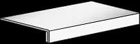 White, Accessories, Rectangle, Step B Tread, 13×24, Honed