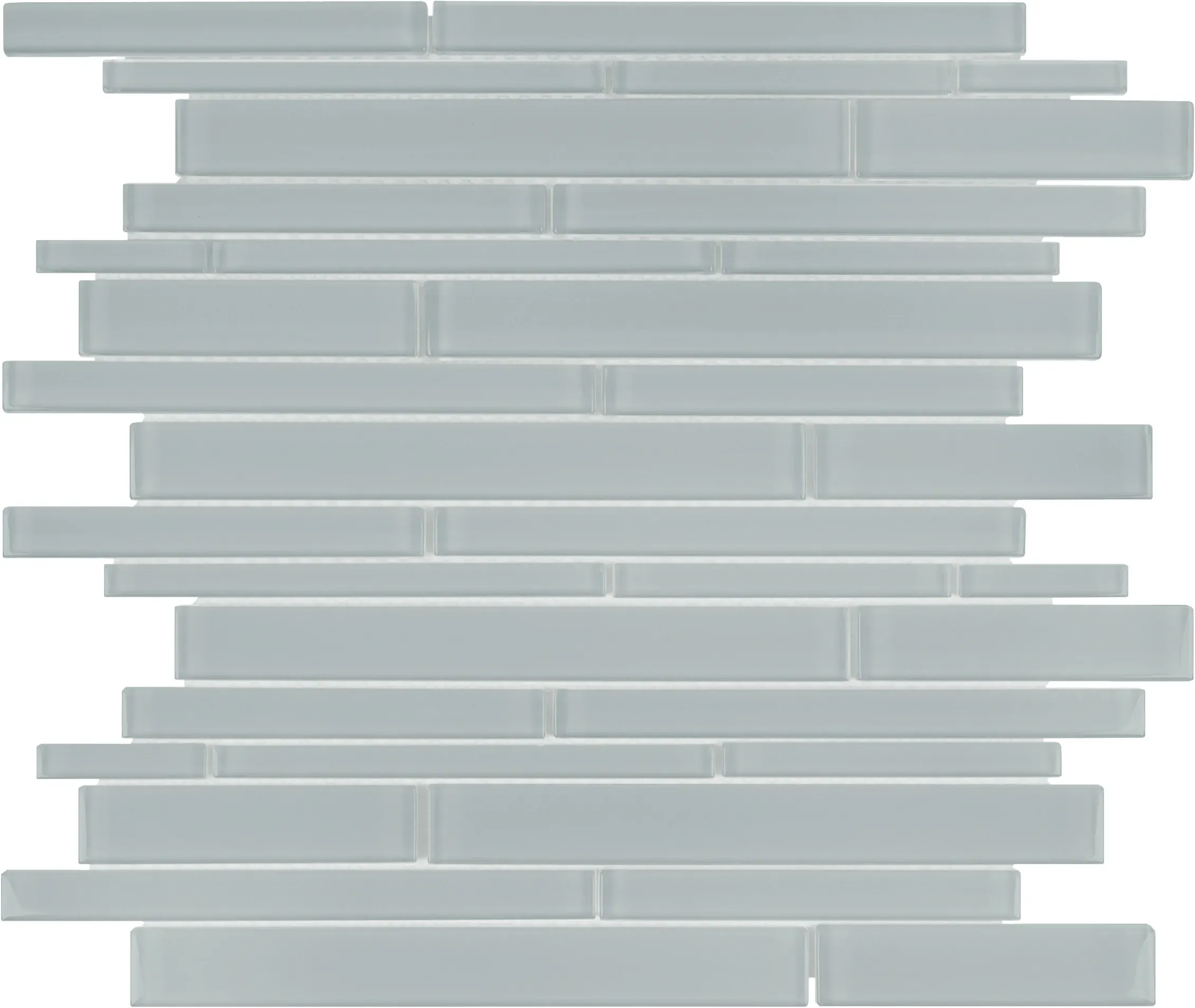 Cloud, Mosaic, Rectangle, Random Strip Mosaic, 11.73×11.73, Glossy