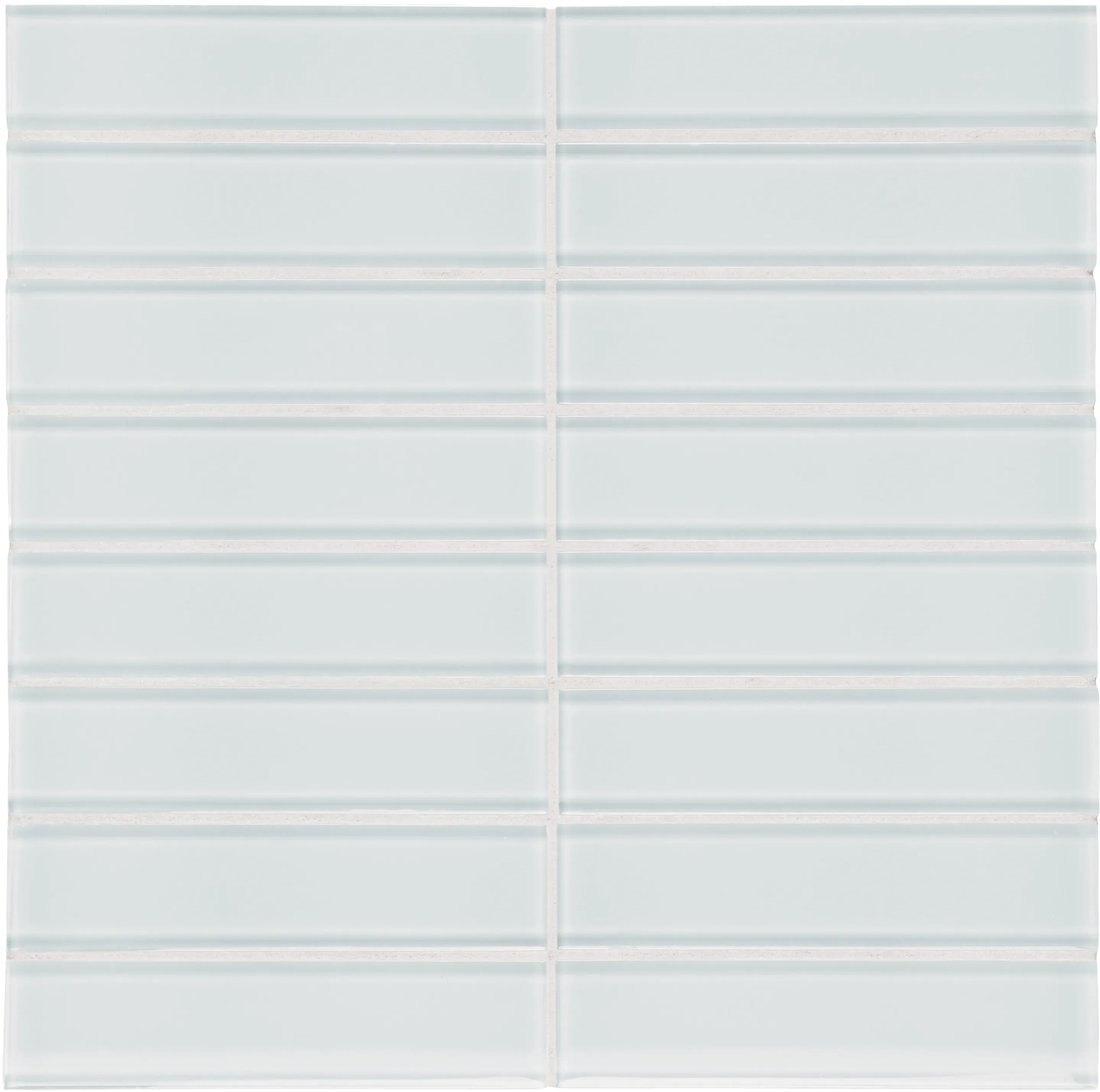Ice, Mosaic, Rectangle, Stacked Mosaic, 11.3×12, Glossy