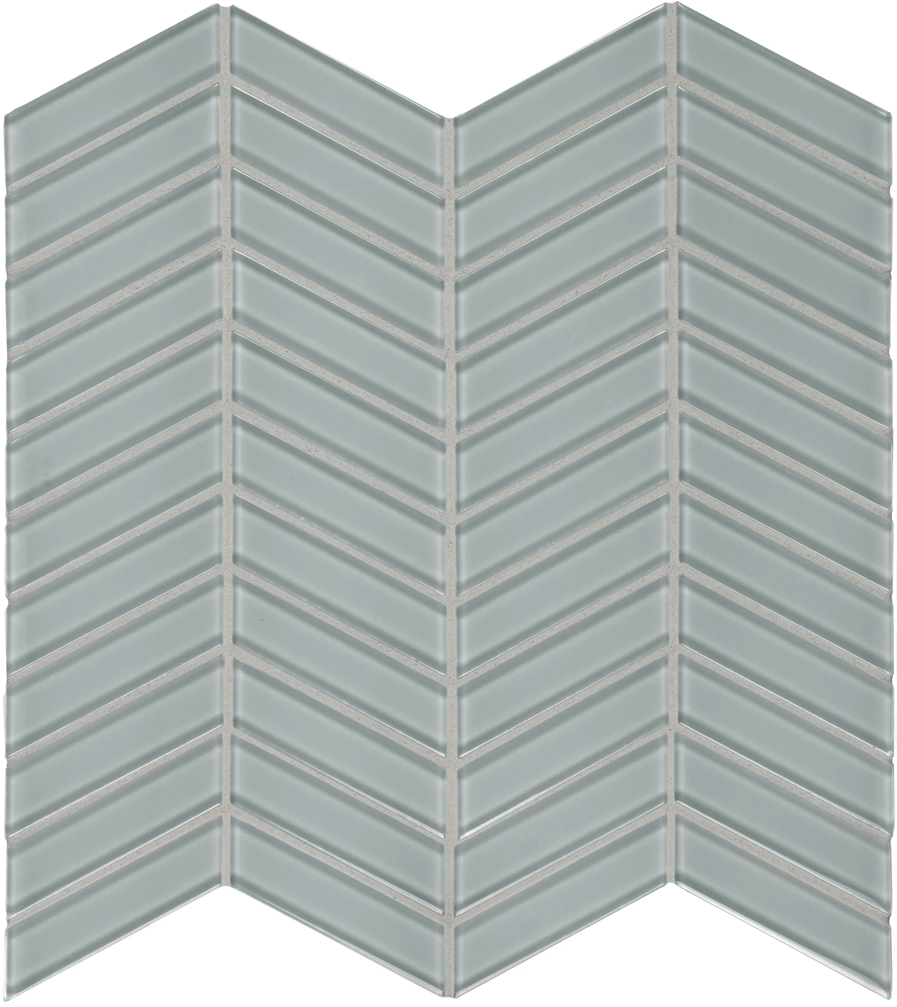 Shadow, Mosaic, Square, Chevron Mosaic, 11.73×11.73, Glossy