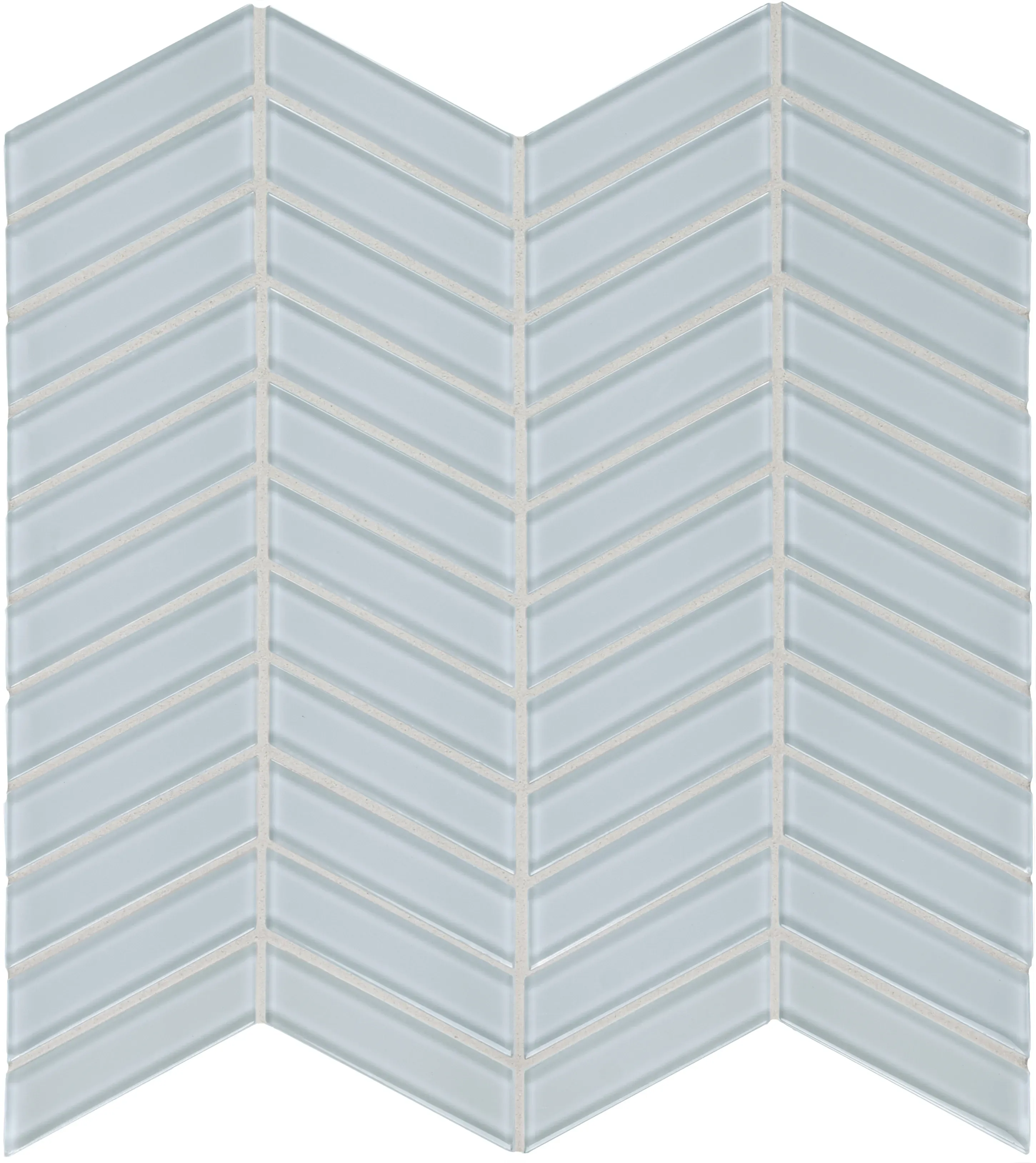 Skylight, Mosaic, Square, Chevron Mosaic, 11.73×11.73, Glossy