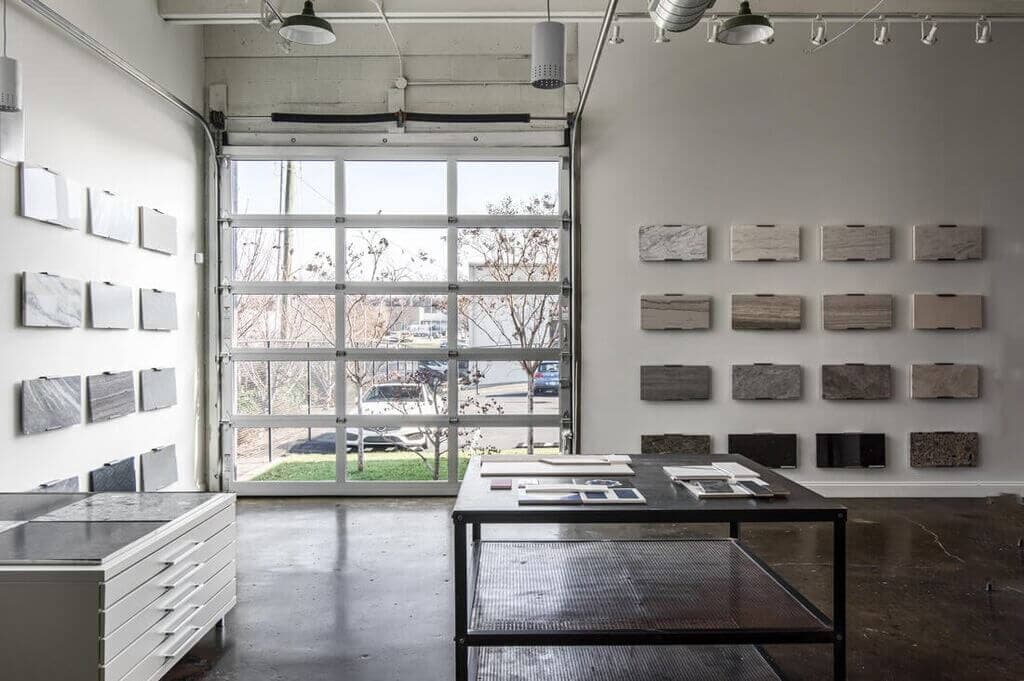 The Nashville showroom